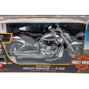 ⚡️ NEW-IN-BOX VINTAGE 2003 HARLEY DAVIDSON V-ROD COLLECTIBLE REMOTE CONTROL MOTO